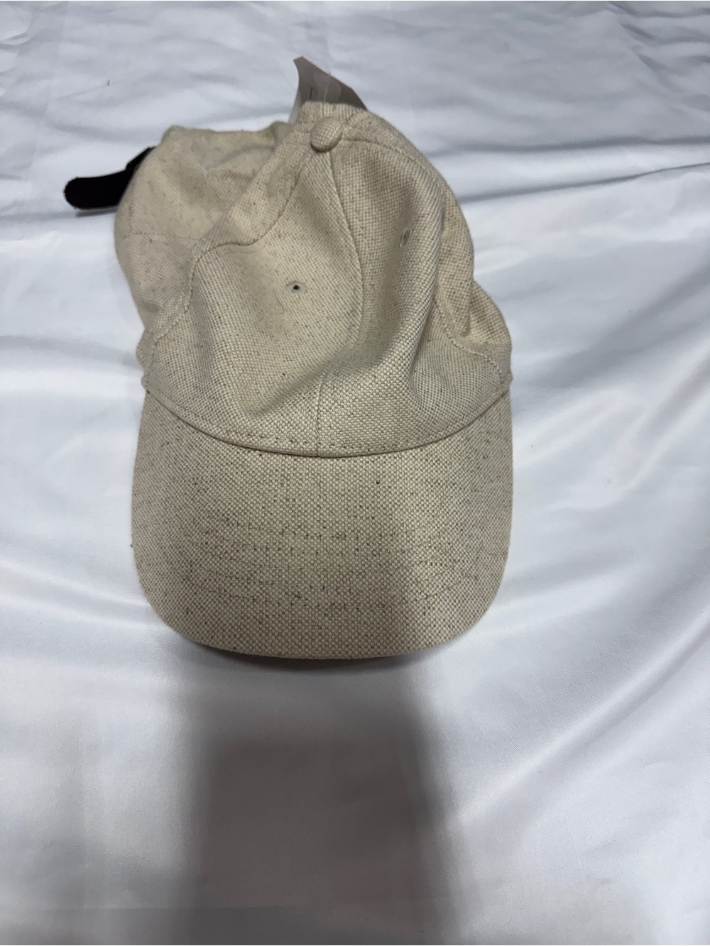 Time and Tru Beige Cotton Baseball Cap